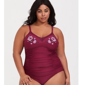 Torrid one piece swim suit